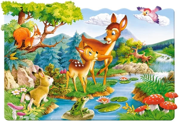 puzzel little deer MAXI  20pc