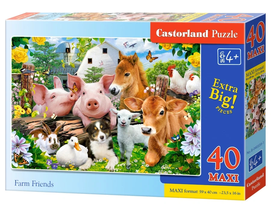 puzzel farm friends MAXI 40pc