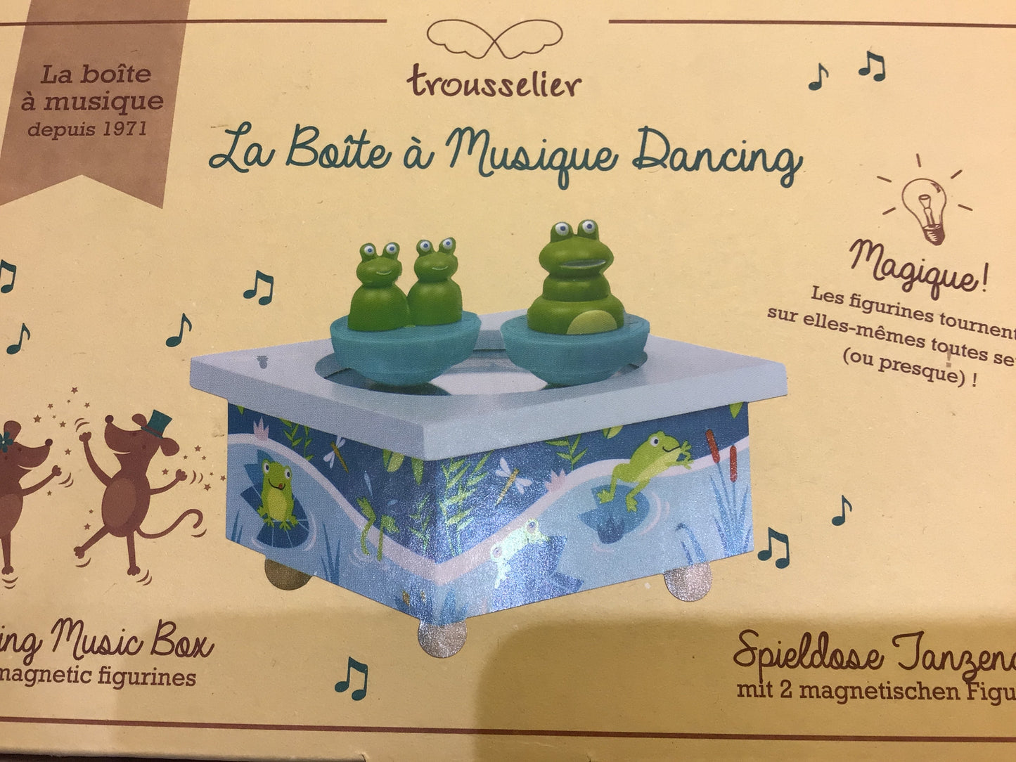 muziekdoos kikkers