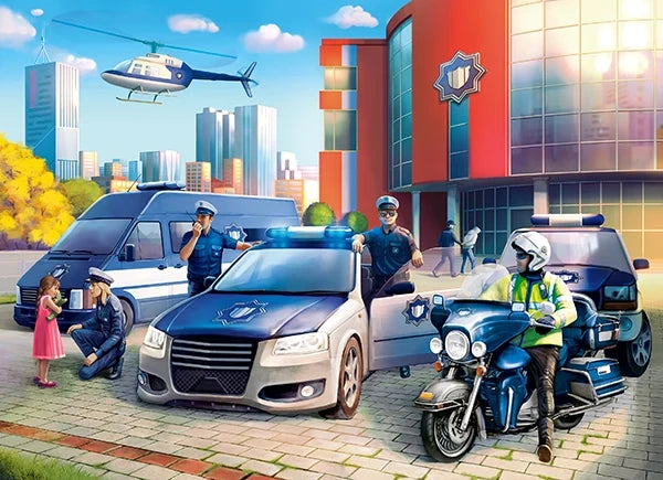 puzzel Police station 100pc