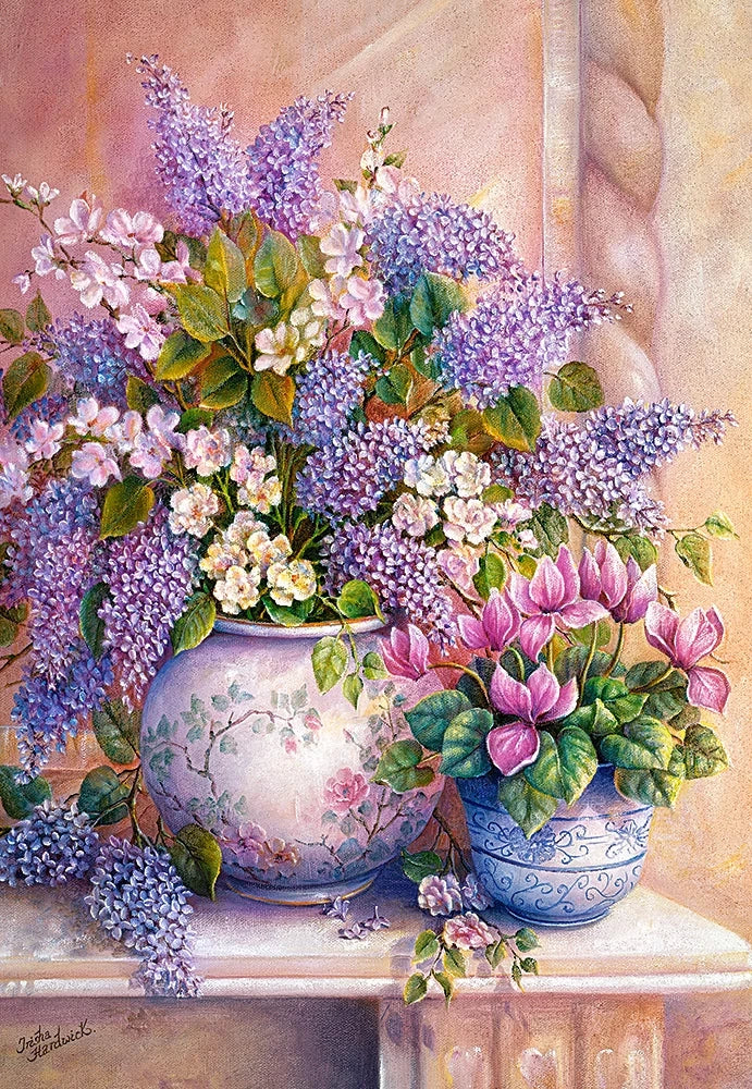 Puzzel lilac flowers 1500pc