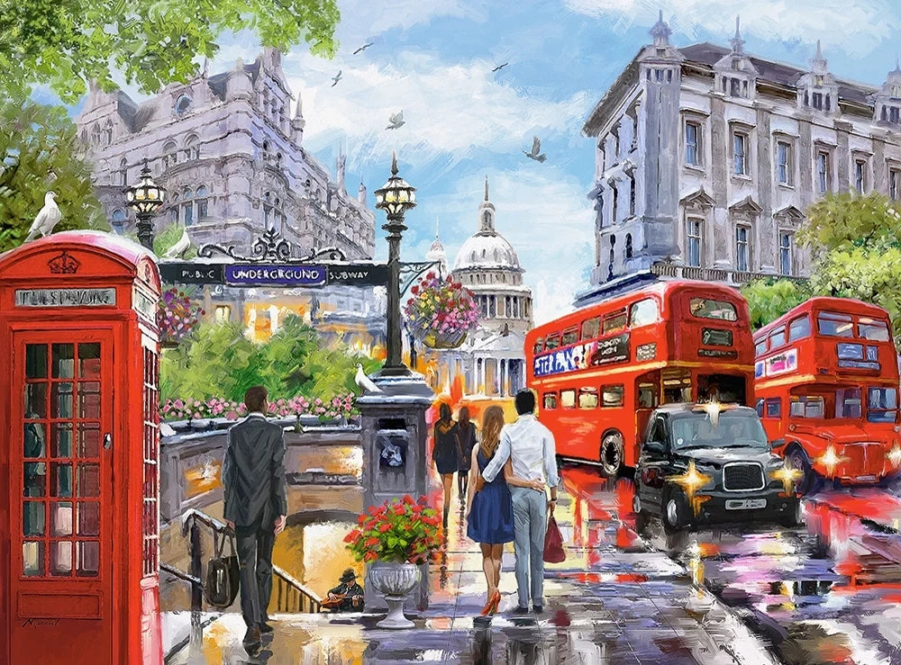 puzzel Spring in London 2000pc
