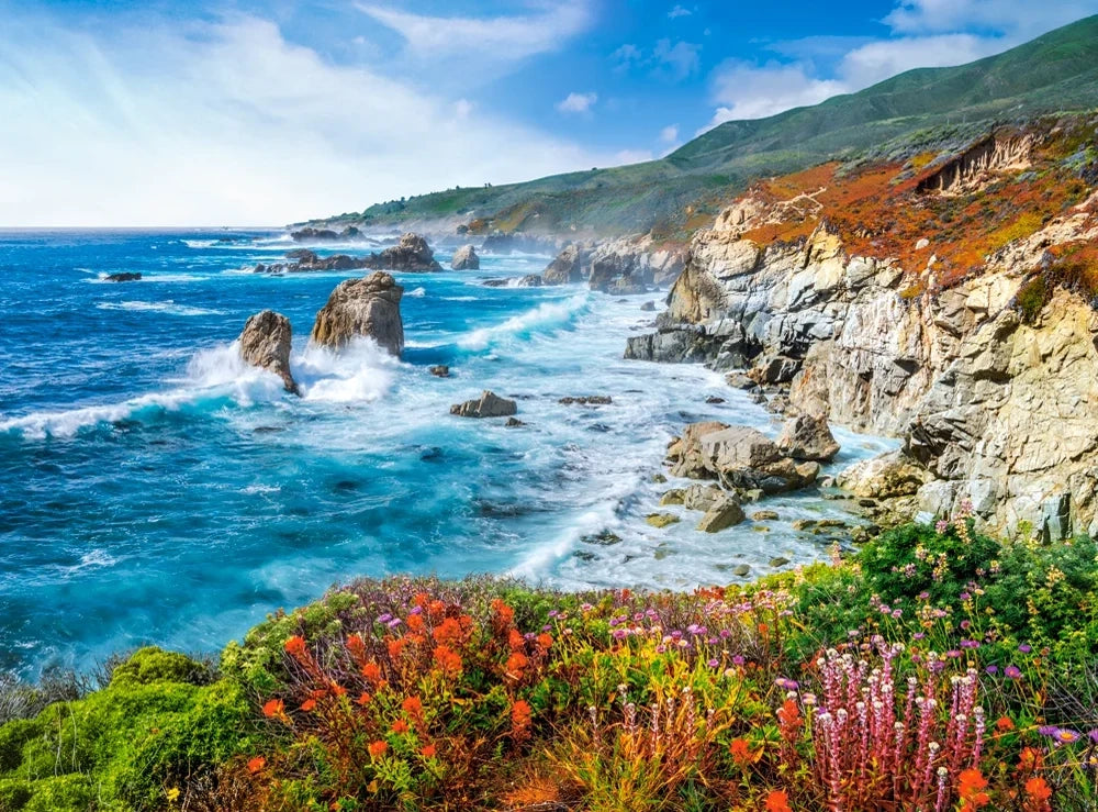 puzzel Big sur Coastline california USA 2000pc
