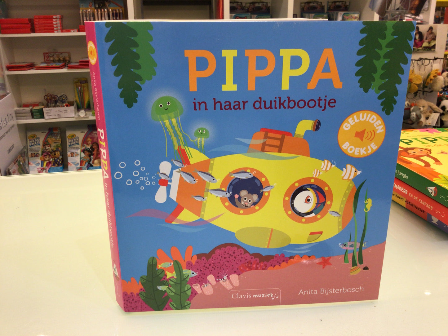 livre sonore Pippa dans son petit sous-marin FR