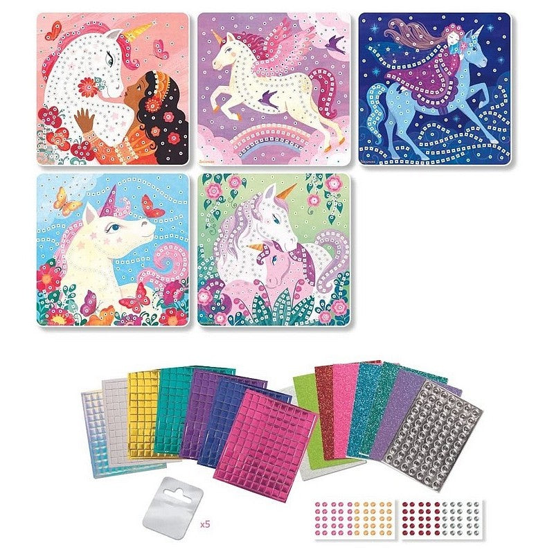 stick'n fun mozaiëk unicorns