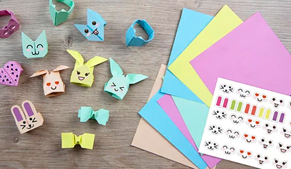 origami kawaï vingerpopjes