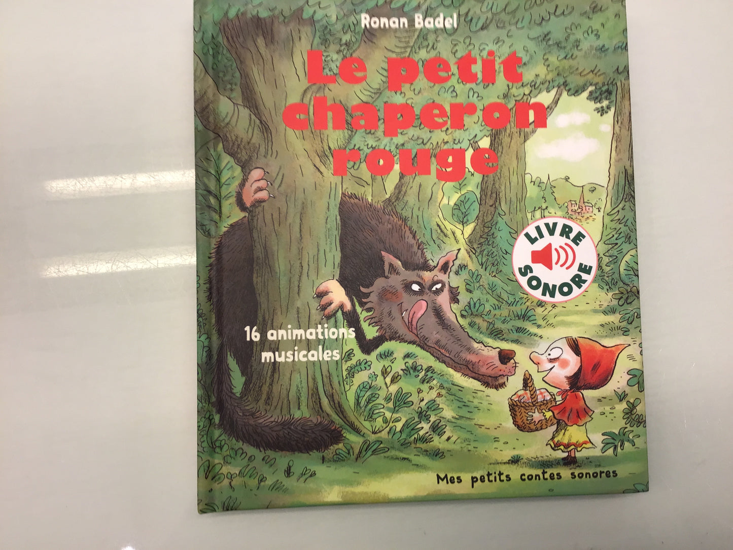 livre sonore le petit chaperon rouge FRA