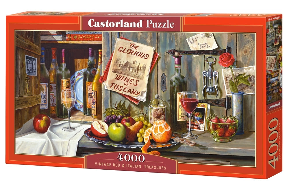 puzzel pride of vintage red & Italian 4000pc