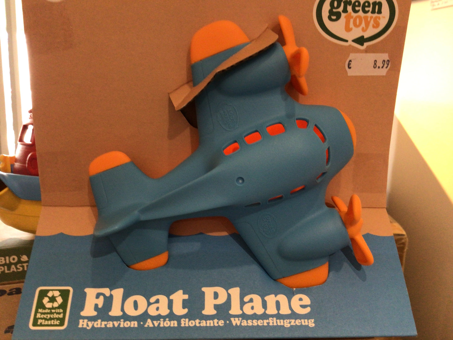 float plane green toys
