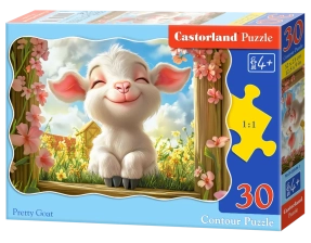 puzzle le chèvre mignone 30pc