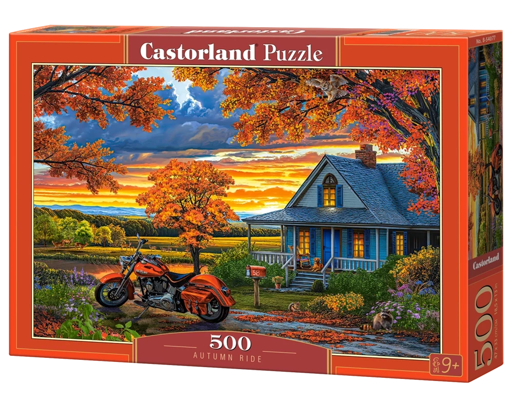 Puzzle autumn ride 500pc