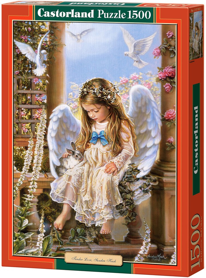 Puzzle amour tendre, sandra kuck 1500pc