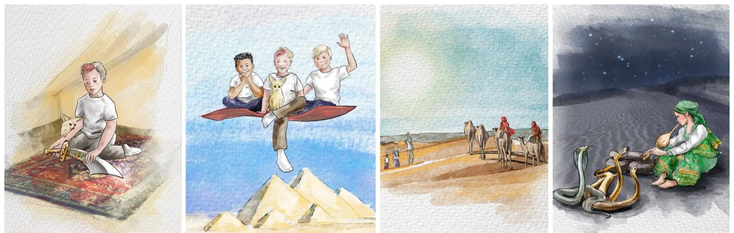 boek het zwaard van de woestijn
