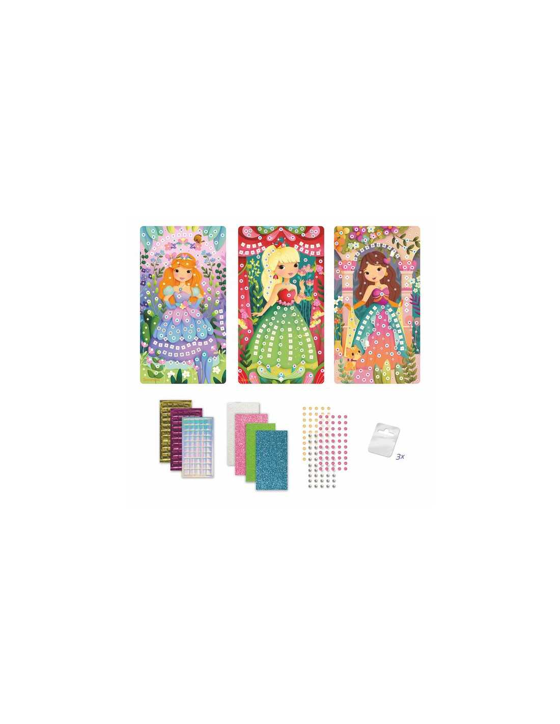 Stick'N Fun - Mini mozaïek - prinsessen