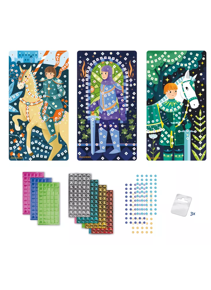 Stick'N Fun - Mini mosaïek - ridders