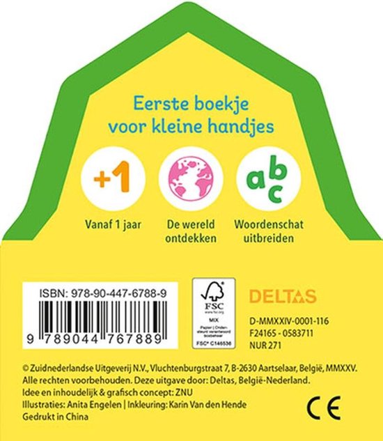 mini boekje allereerste woordjes NED