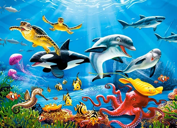 puzzel Tropical underwater world 200pc
