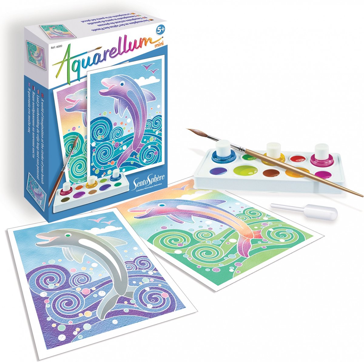mini-dauphins Aquarellum