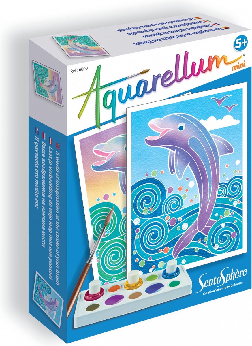 mini-dauphins Aquarellum