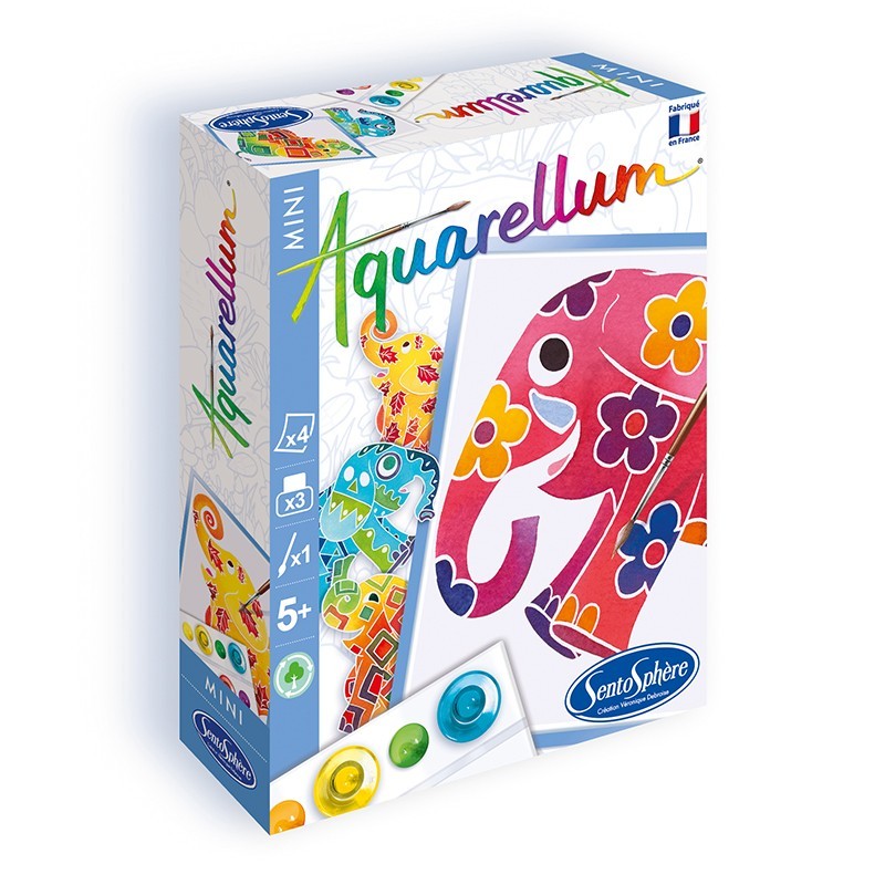 aquarellum mini olifanten