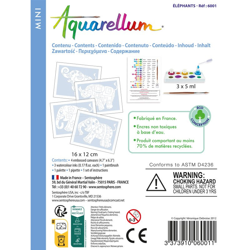 aquarellum mini olifanten