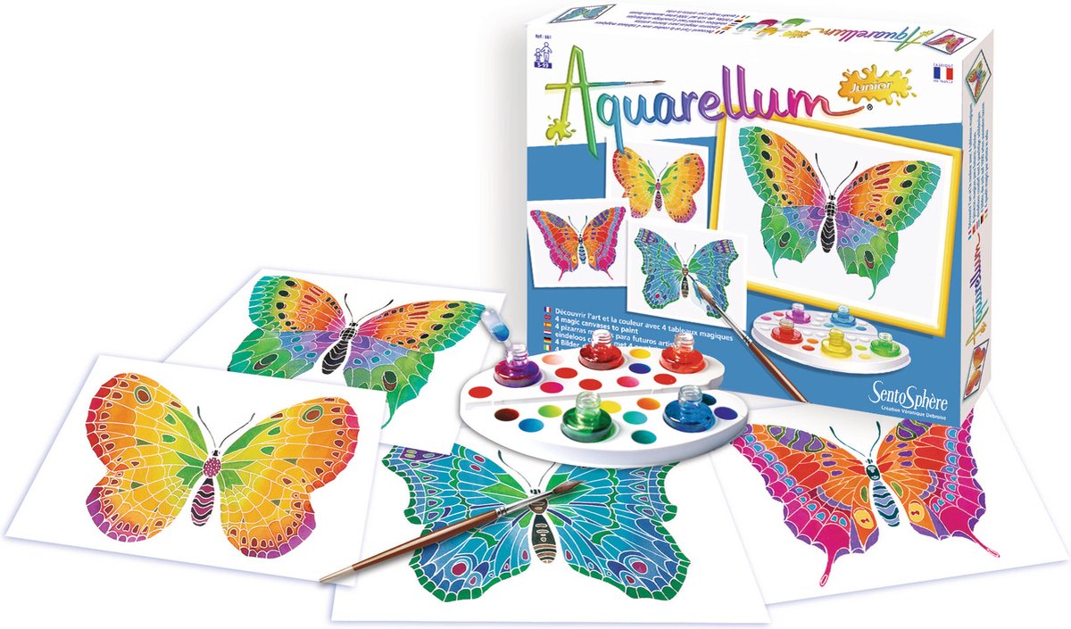 aquarellum junior vlinders