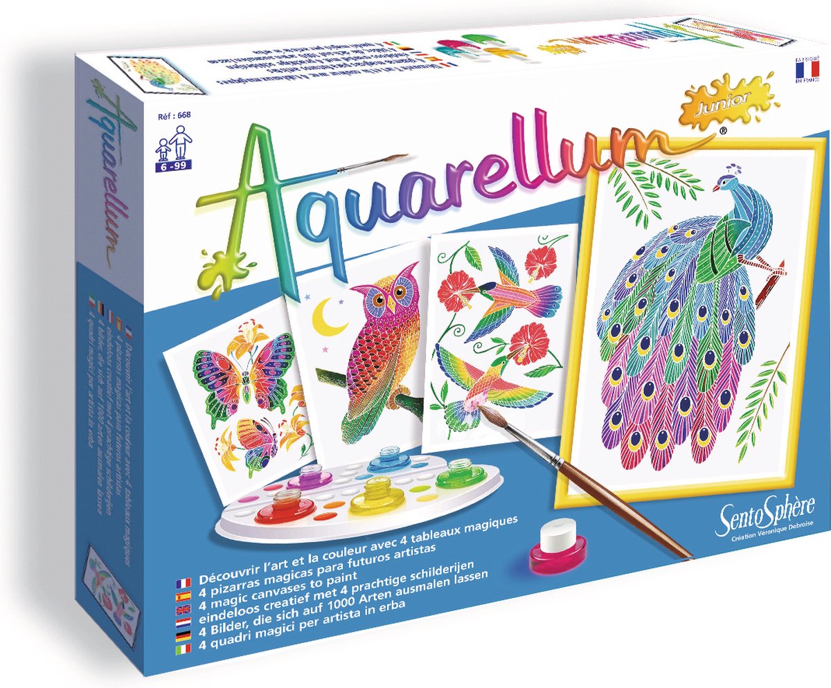 Aquarellum junior dans le parc