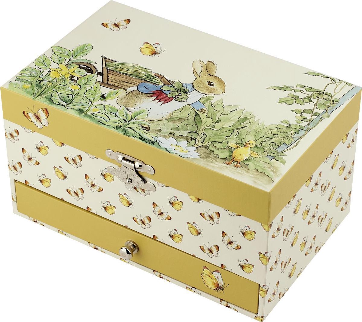 boîte à bijoux avec musique grand Peter Rabbit