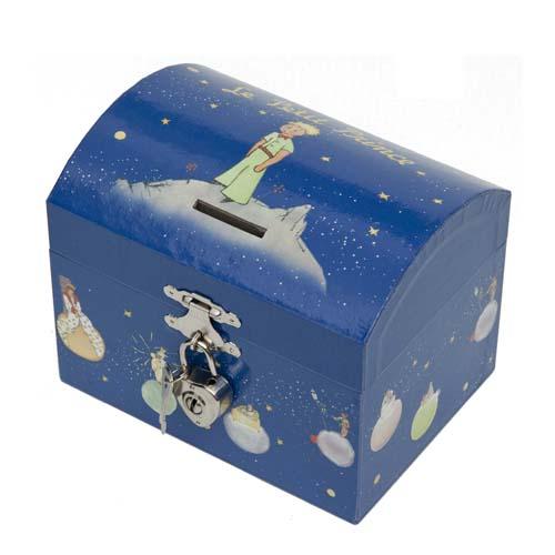 tirelire - boîte à bijoux avec musique le petit prince