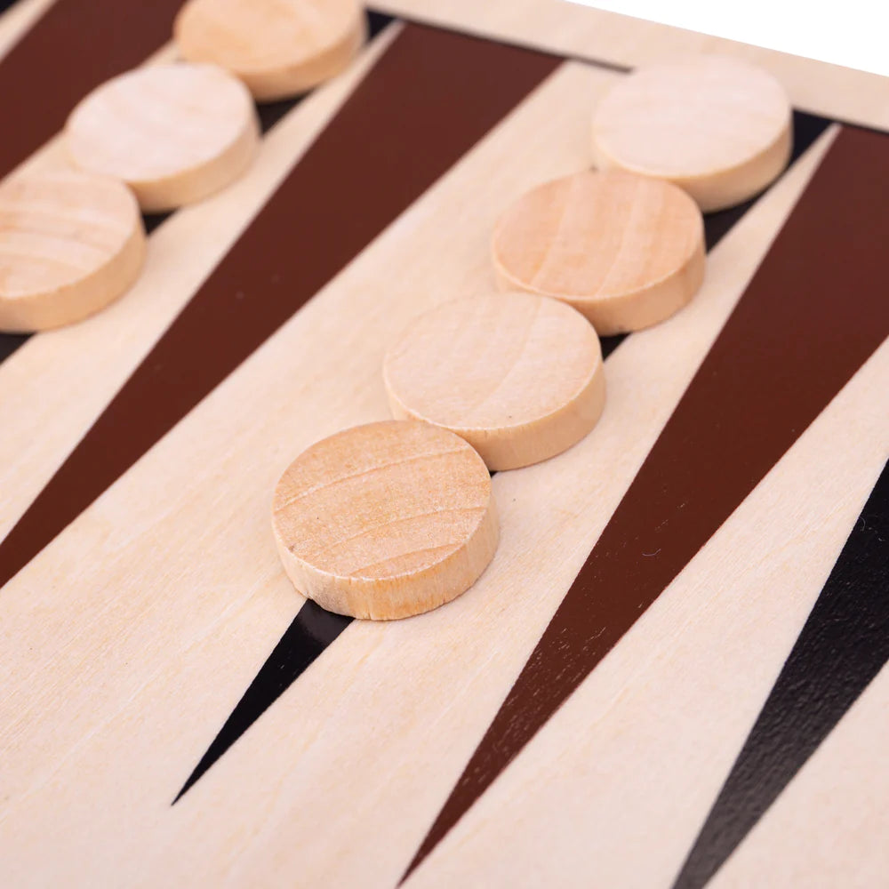 houten backgammon