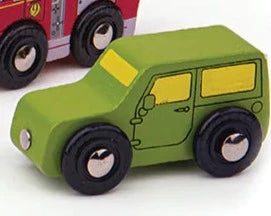 houten auto per stuk bigjigs