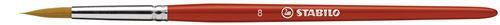 18 gros crayons de couleur STABILO woody 1 taille-crayon et 1 pinceau