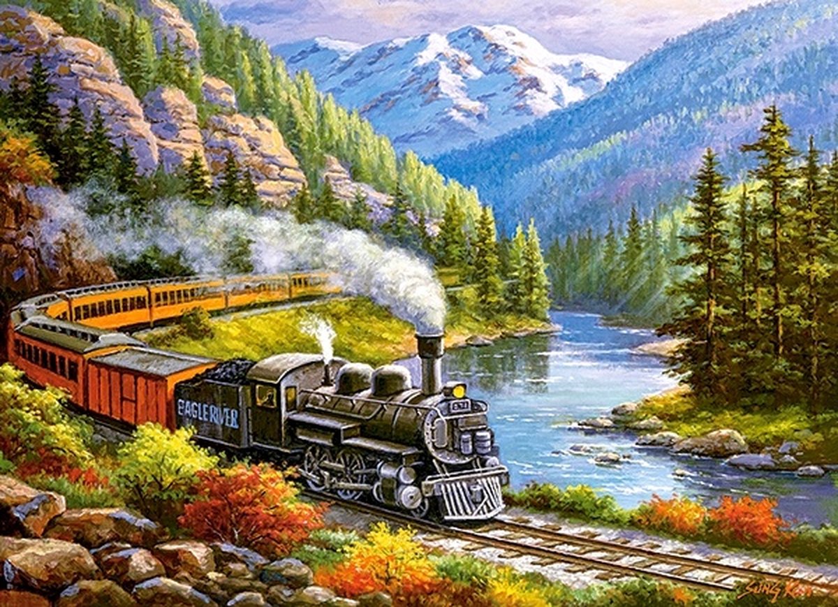 Puzzel Eagle River 300pc