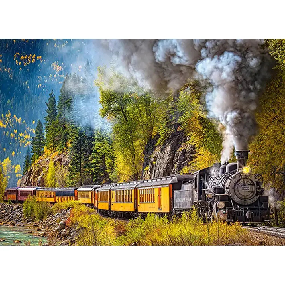 Puzzel Steam Train Trip 300pc