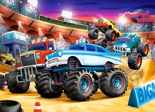 puzzel Monster truck 70pc
