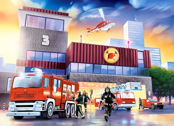 puzzel Fire station 70pc