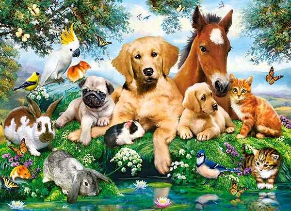 puzzel Summer Pals 200pc