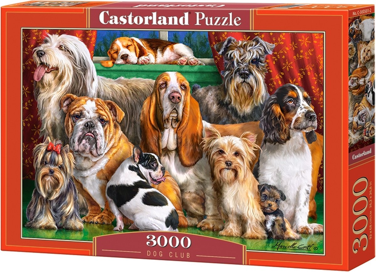 puzzle Club de chien 3000pc
