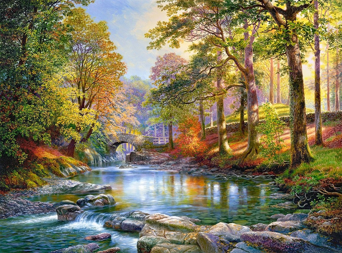 puzzel Along the river 3000pc