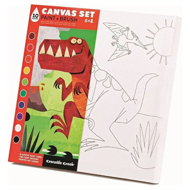 creativity canvas dinosaur, unicorn of space
