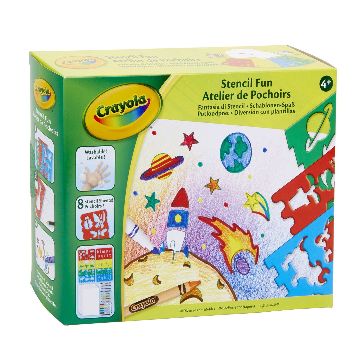 knutselset sjablonen - Crayola - kit de bricolage pochoirs  crayola