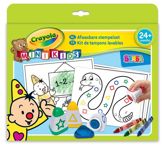 stempel set - Bumba Crayola - set de estampillage