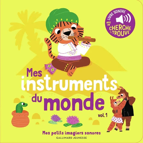 livre sonore les instruments du monde vol 1 FRA