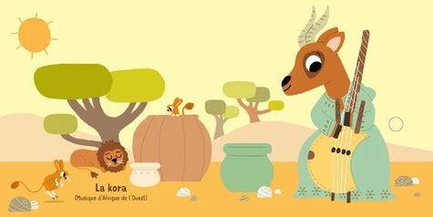 livre sonore les instruments du monde vol 1 FRA