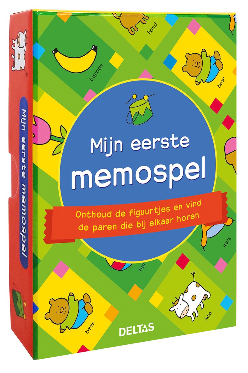 Speel- en leerkaarten mijn eerste memo spel NED