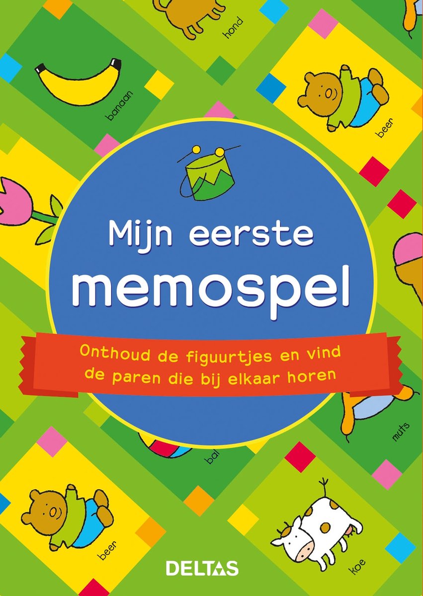 Speel- en leerkaarten mijn eerste memo spel NED