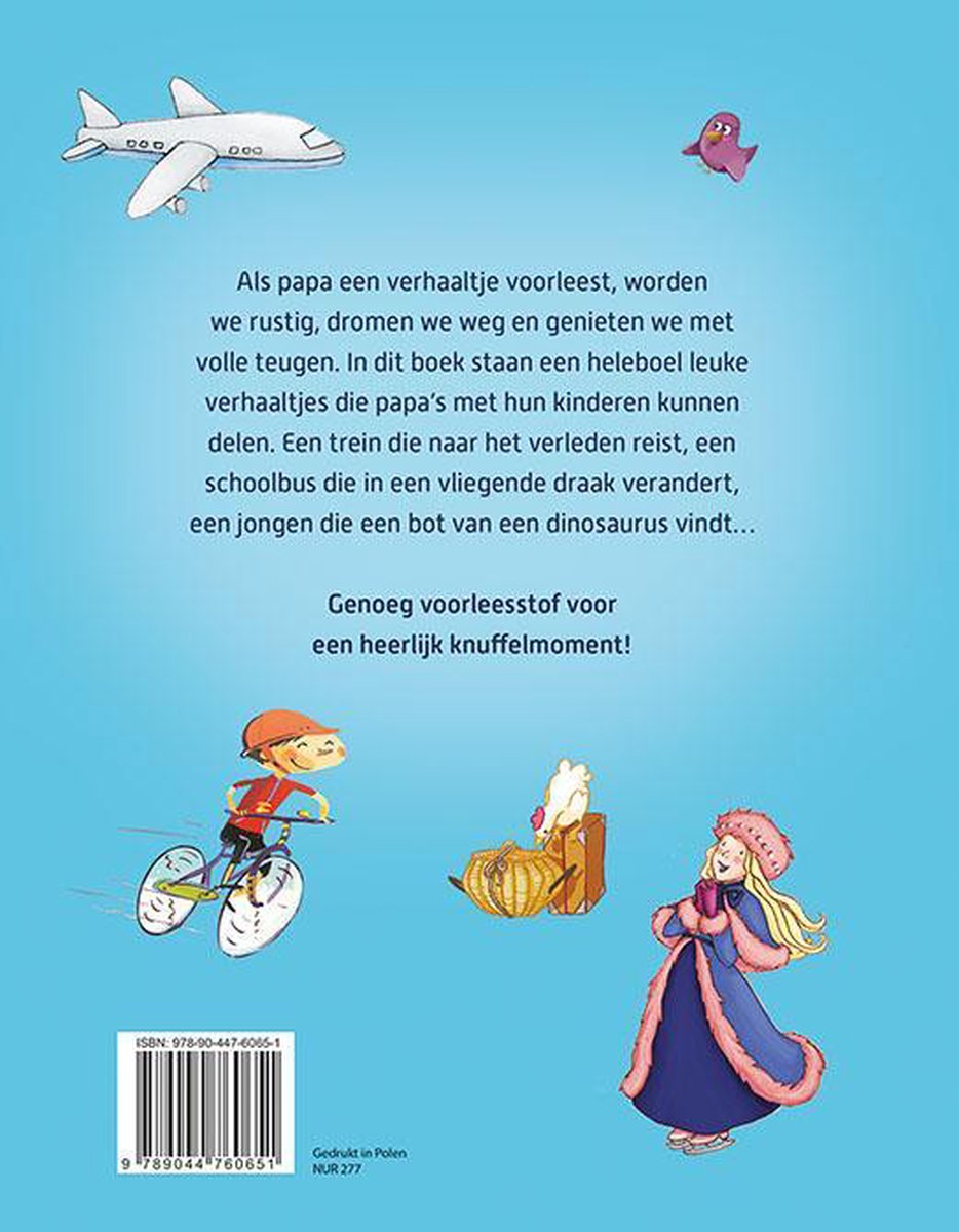 boek papa leest voor NED