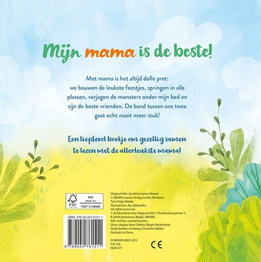 leesboek mijn mama is de allerleukste NED