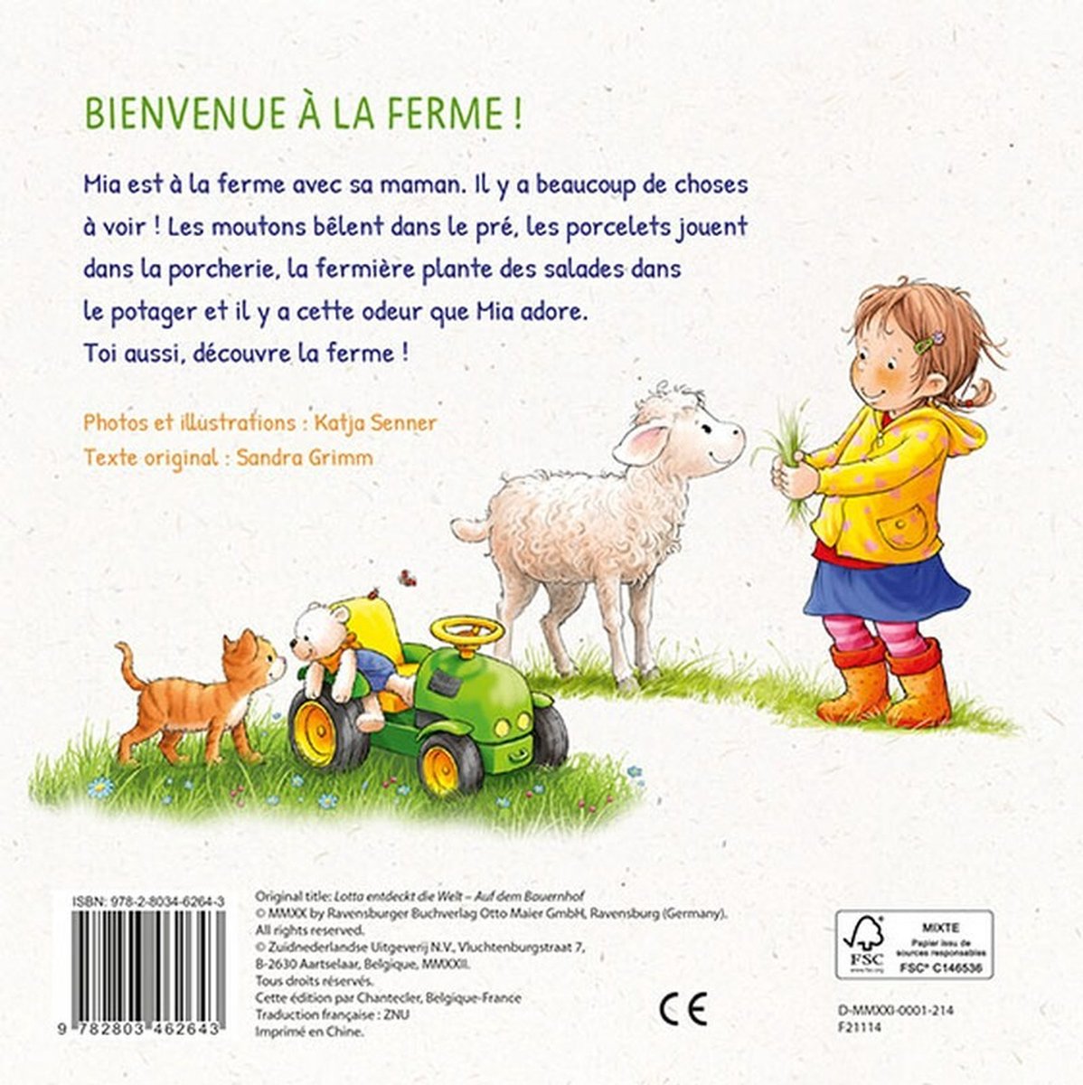 mia découvre le monde - à la ferme FRA