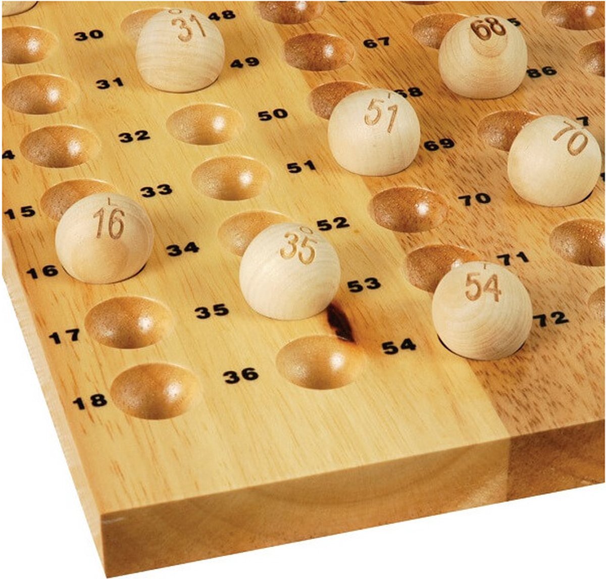 bingo lotto set groot met 90 ballen